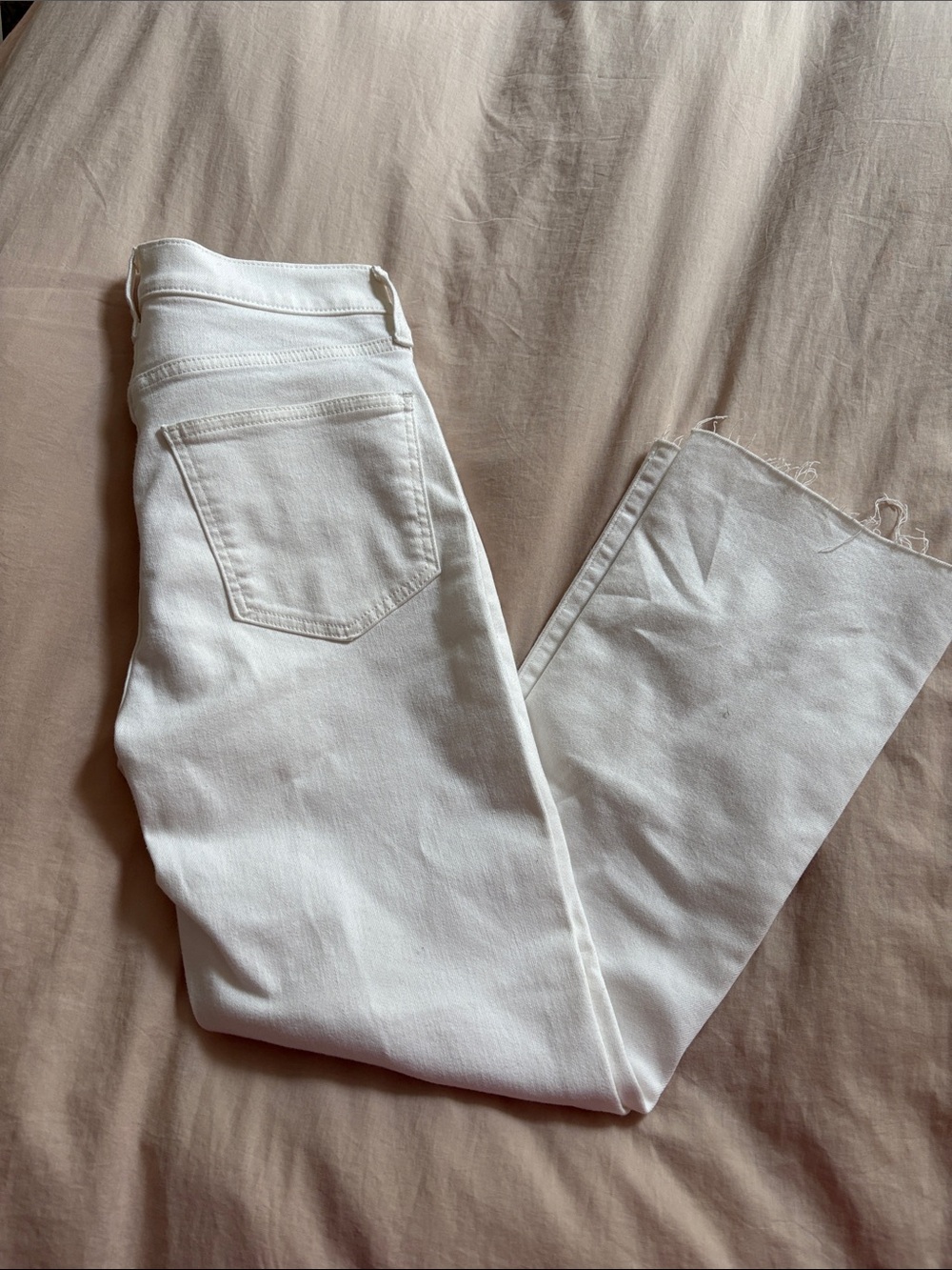 Gap Women’s White High-Rise Straight Jeans